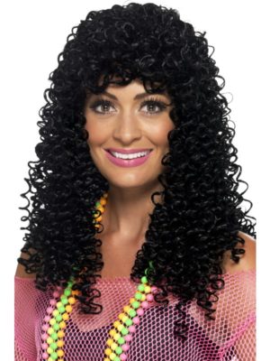 80's Wet Look Pop Star Wig