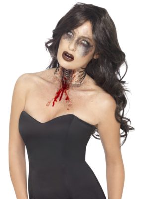 Zombie Exposed Throat Wound